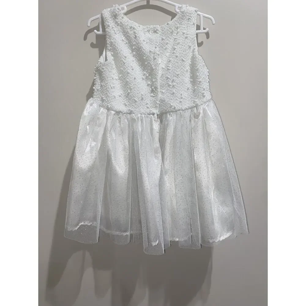 NANNETTE KIDS Girl 2T Coat Set Special Occasion Tulle Dress Fall Winter Holiday